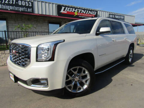 2015 GMC Yukon XL for sale at Lightning Motorsports in Grand Prairie TX