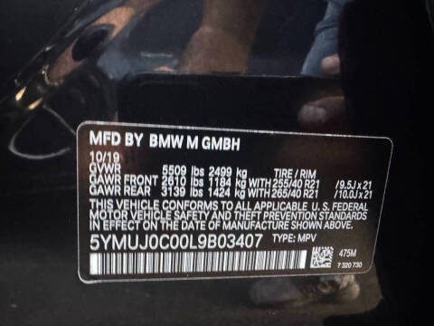 2020 BMW X4 M Competition