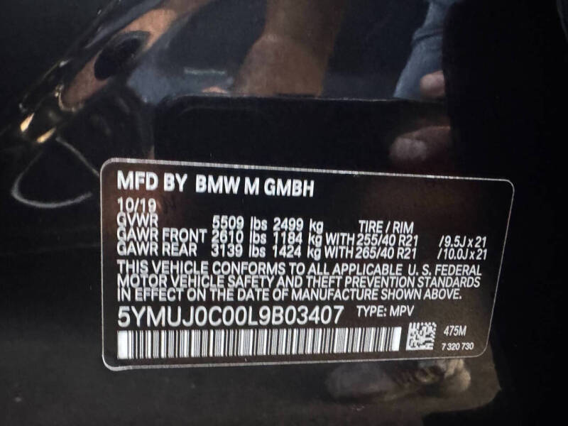 2020 BMW X4 M Competition