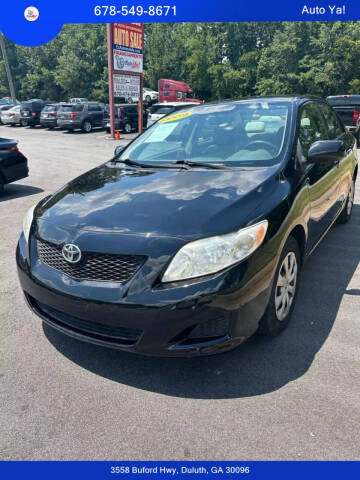 2009 Toyota Corolla for sale at Auto Ya! in Duluth GA