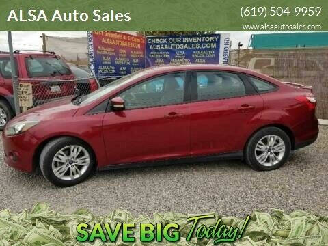 2013 Ford Focus for sale at ALSA Auto Sales in El Cajon CA