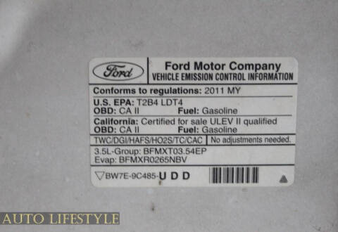 2011 Ford F-150 Platinum