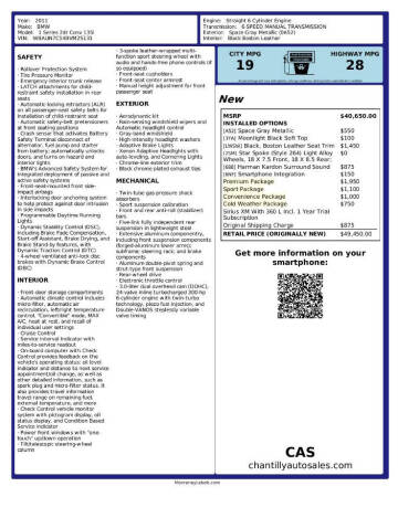 2011 BMW 1 Series 135i
