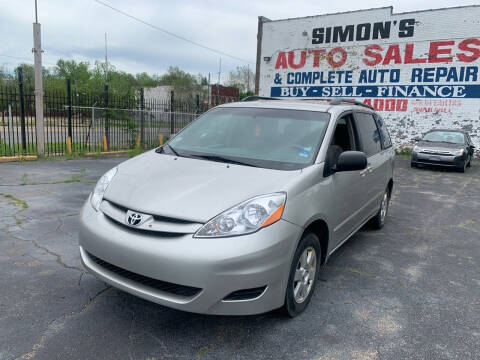 2007 Toyota Sienna for sale at Simon's Auto Sales in Detroit MI
