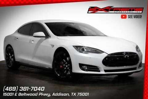 2014 Tesla Model S for sale at EXTREME SPORTCARS INC in Addison TX