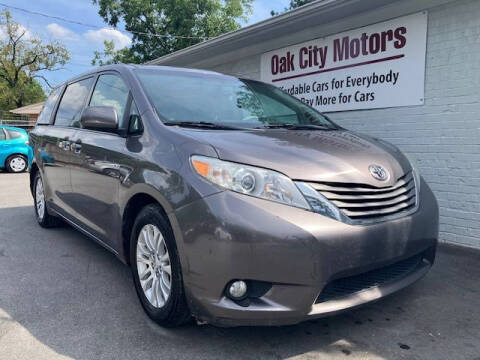2011 Toyota Sienna for sale at Oak City Motors in Garner NC
