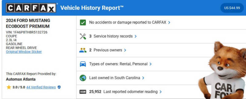 2024 Ford Mustang EcoBoost Premium