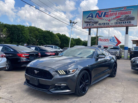2017 Ford Mustang for sale at ANF AUTO FINANCE in Houston TX