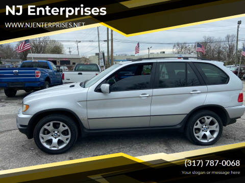2003 BMW X5 for sale at NJ Enterprises in Indianapolis IN