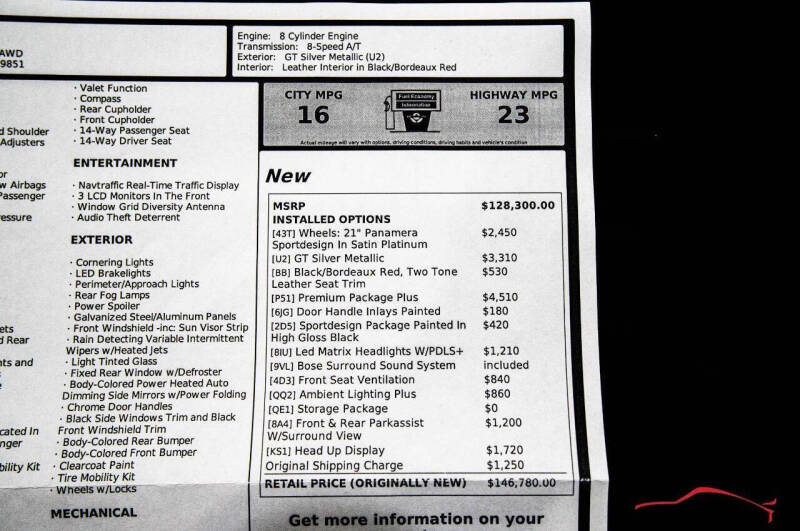 2019 Porsche Panamera GTS
