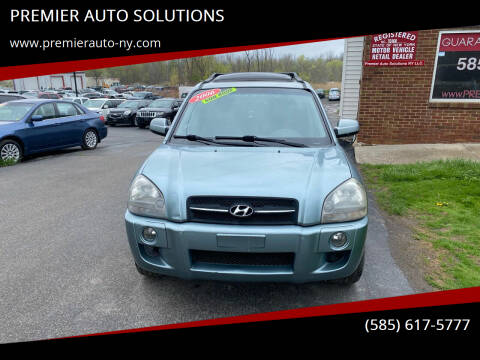 2006 Hyundai Tucson for sale at PREMIER AUTO SOLUTIONS in Spencerport NY