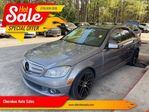 2010 Mercedes-Benz C-Class for sale at Cherokee Auto Sales in Acworth GA