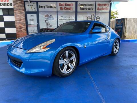 2009 Nissan 370Z for sale at ELITE AUTO WORLD in Fort Lauderdale FL