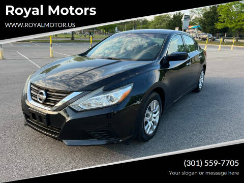 2016 Nissan Altima for sale at Royal Motors in Hyattsville MD