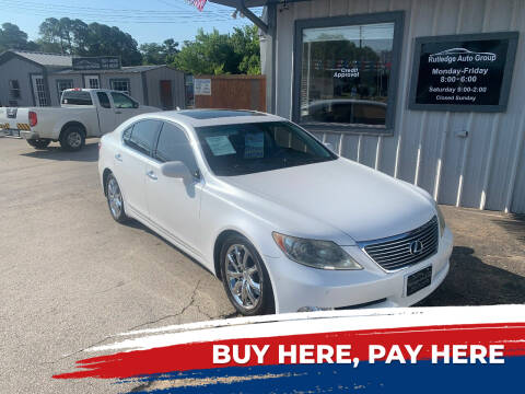 2009 Lexus LS 460 for sale at Rutledge Auto Group in Palestine TX