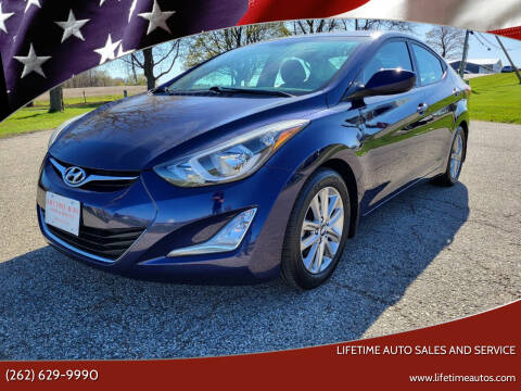2014 Hyundai Elantra for sale at Lifetime Auto Sales and Service in West Bend WI
