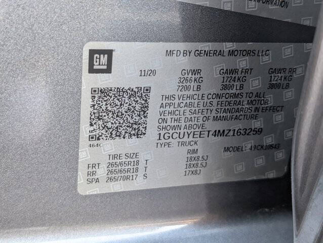 2021 Chevrolet Silverado 1500