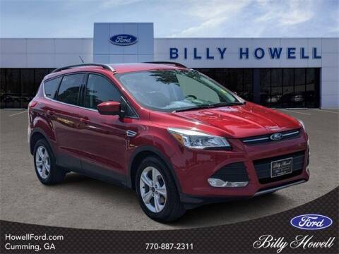 2016 Ford Escape for sale at BILLY HOWELL FORD LINCOLN in Cumming GA
