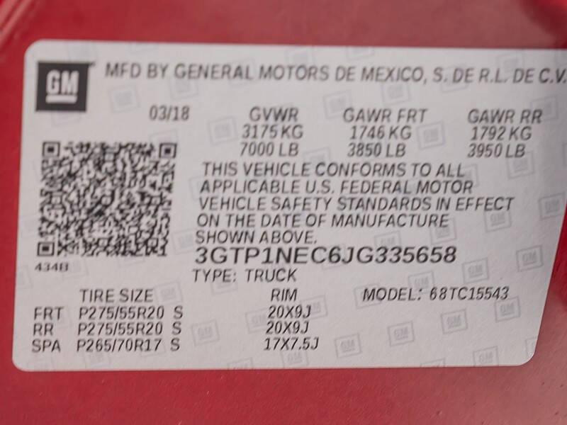 2018 GMC Sierra 1500