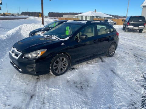 2013 Subaru Impreza for sale at D AND D AUTO SALES AND REPAIR in Marion WI