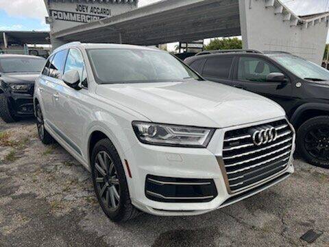 2018 Audi Q7 for sale at PHIL SMITH AUTOMOTIVE GROUP - Joey Accardi Chrysler Dodge Jeep Ram in Pompano Beach FL