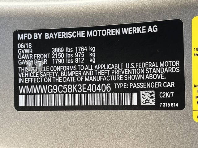 2019 MINI Convertible Cooper S