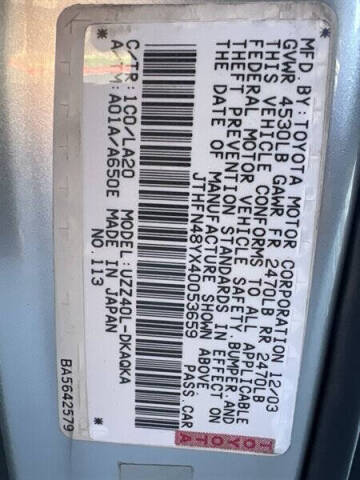 2004 Lexus SC 430