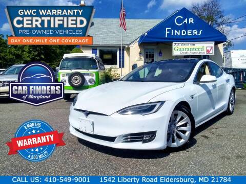 2016 Tesla Model S for sale at CAR FINDERS OF MARYLAND LLC - Certified Cars in Eldersburg MD
