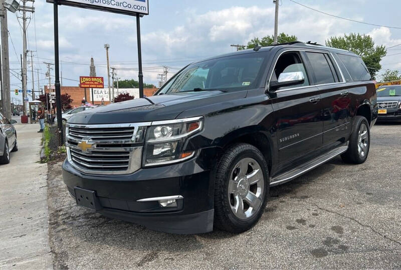 2015 Chevrolet Suburban for sale at LONG BROTHERS CAR COMPANY in Cleveland OH