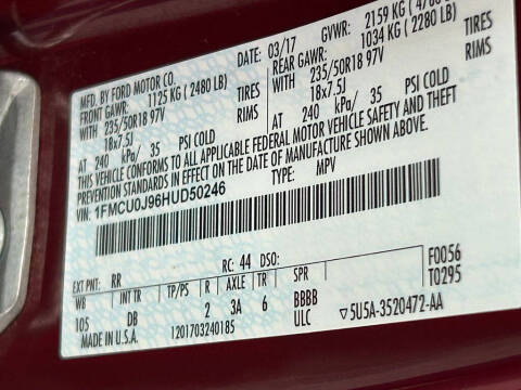 2017 Ford Escape Titanium