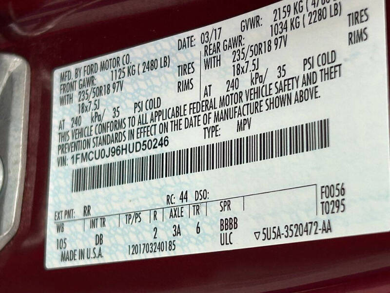 2017 Ford Escape Titanium