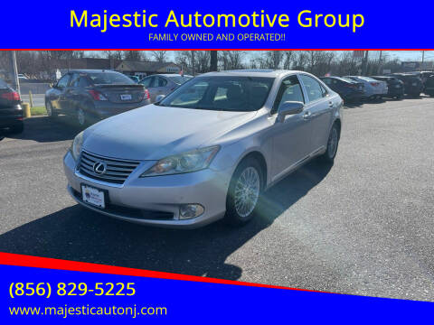 2012 Lexus ES 350 for sale at Majestic Automotive Group in Cinnaminson NJ