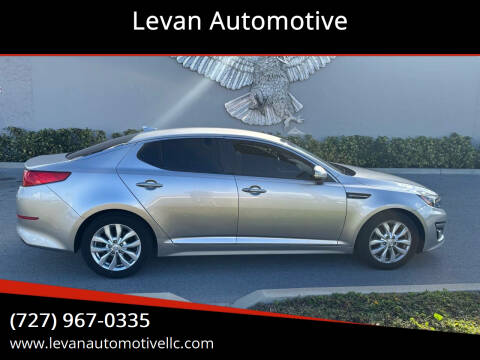 2014 Kia Optima for sale at Levan Automotive in Largo FL