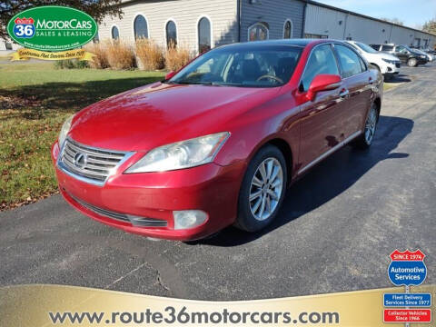 2010 Lexus ES 350 for sale at ROUTE 36 MOTORCARS in Dublin OH