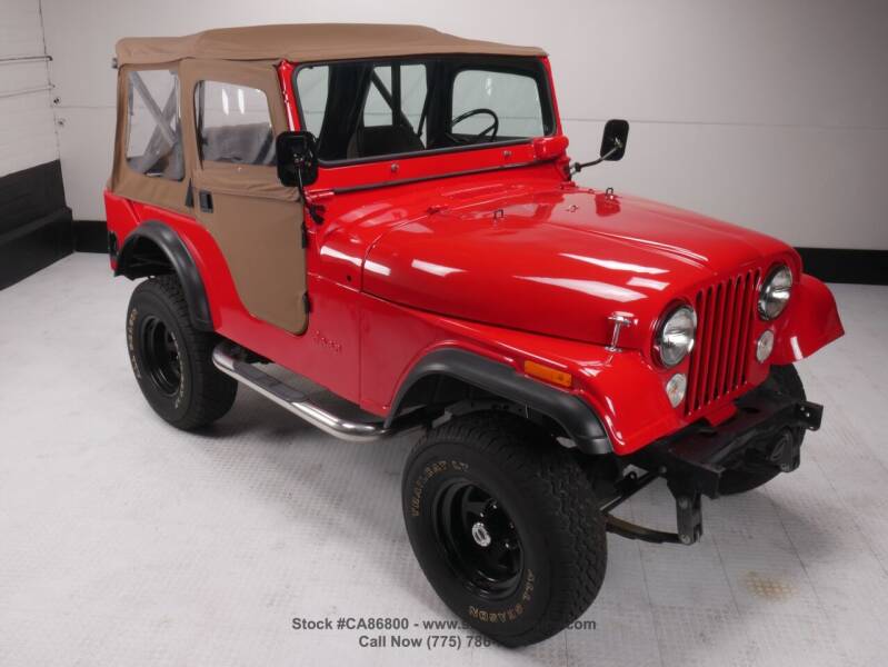 1974 Jeep CJ-5 for sale at Sierra Classics & Imports in Reno NV