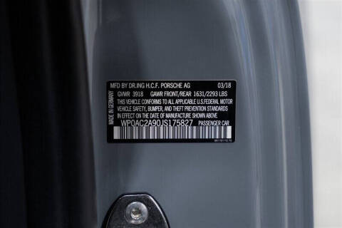 2018 Porsche 911 GT3