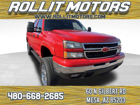 2006 Chevrolet Silverado 1500HD for sale at Rollit Motors in Mesa AZ