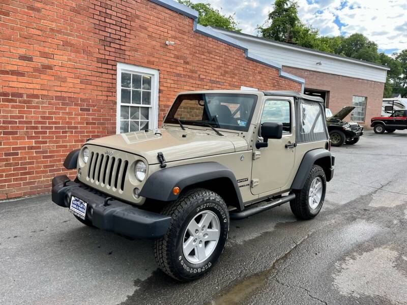 2017 Jeep Wrangler for sale at SETTLE'S CARS & TRUCKS in Flint Hill VA
