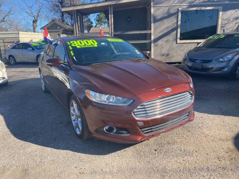2016 Ford Fusion for sale at Mac Motors Finance in Houston TX