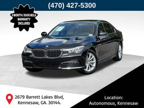 2018 BMW 7 Series 740i