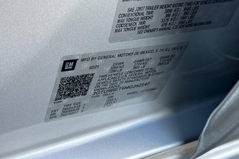 2021 GMC Sierra 1500