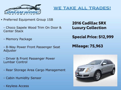 2016 Cadillac SRX Luxury Collection