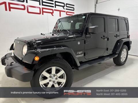 2016 Jeep Wrangler Unlimited for sale at Fishers Imports in Fishers IN
