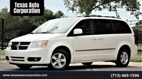 2010 Dodge Grand Caravan for sale at Texas Auto Corporation in Houston TX