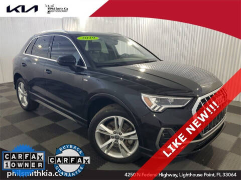 2019 Audi Q3 for sale at PHIL SMITH AUTOMOTIVE GROUP - Phil Smith Kia in Lighthouse Point FL
