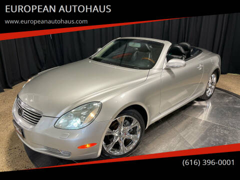 2002 Lexus SC 430 for sale at EUROPEAN AUTOHAUS in Holland MI