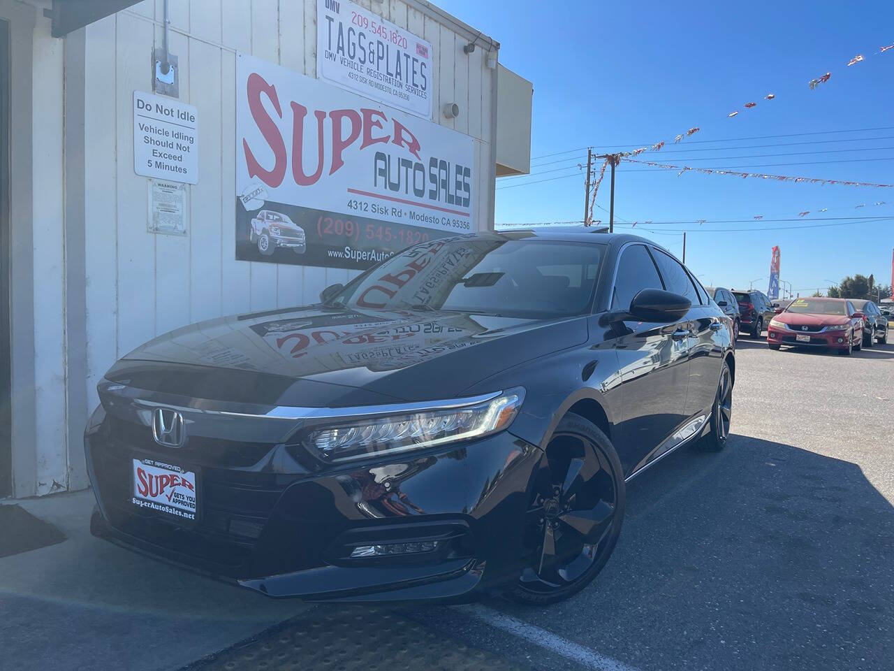 2018 Honda Accord for sale at Super Auto Sales Modesto in Modesto, CA