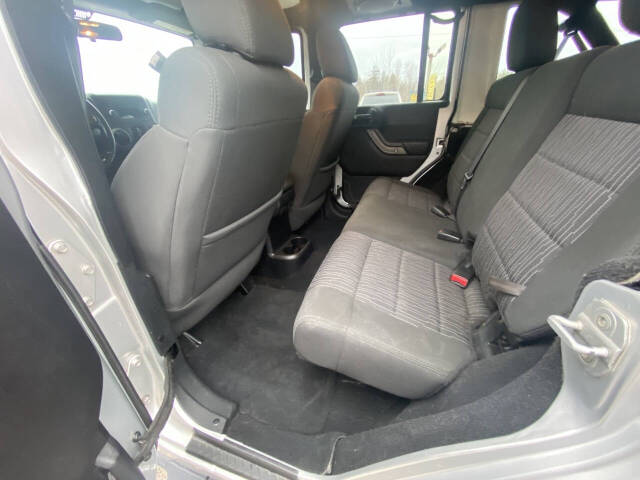 2012 Jeep Wrangler Unlimited for sale at Galvanek's in Cadillac, MI