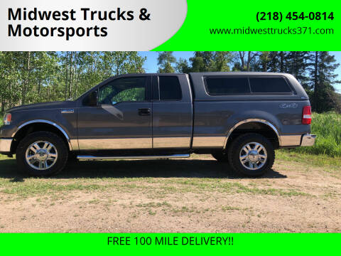 2008 Ford F-150 for sale at Midwest Trucks & Motorsports in Merrifield MN