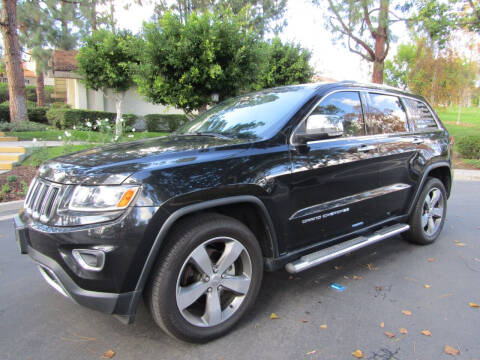 2014 Jeep Grand Cherokee for sale at E MOTORCARS in Fullerton CA